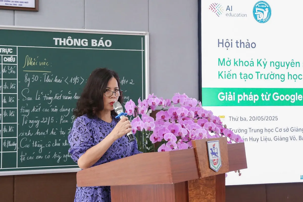 Tiên phong mô hình Trường học số cho học sinh - Ảnh 1.