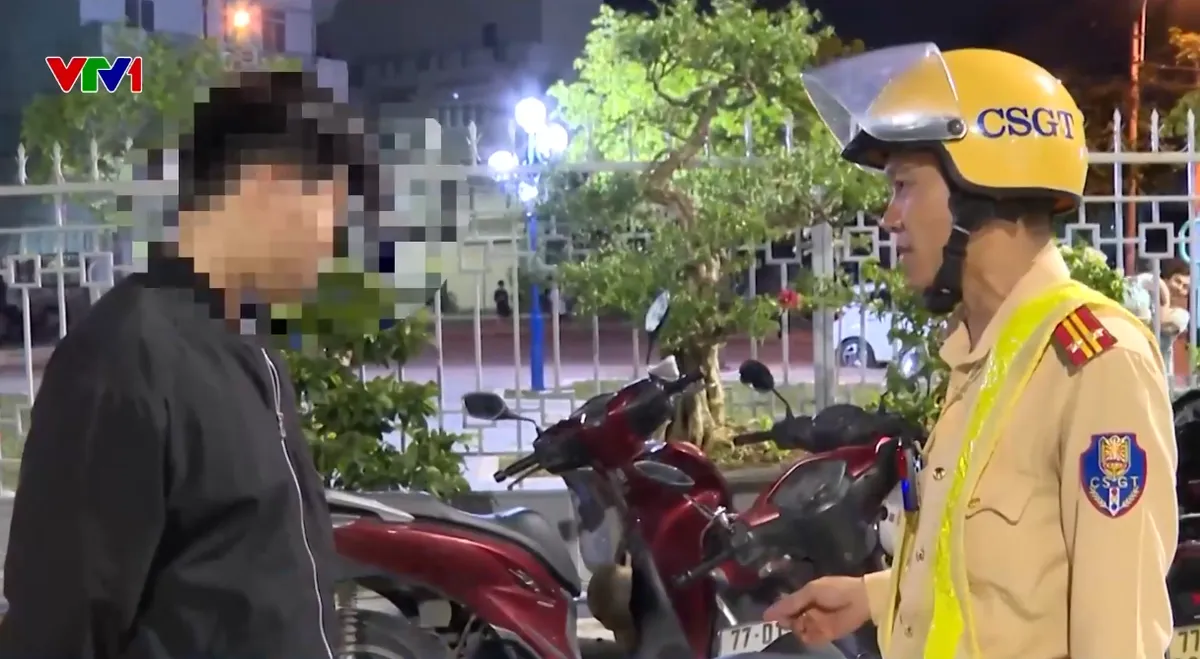 Tăng tuần tra đêm xử lý thanh, thiếu niên vi phạm giao thông - Ảnh 1.