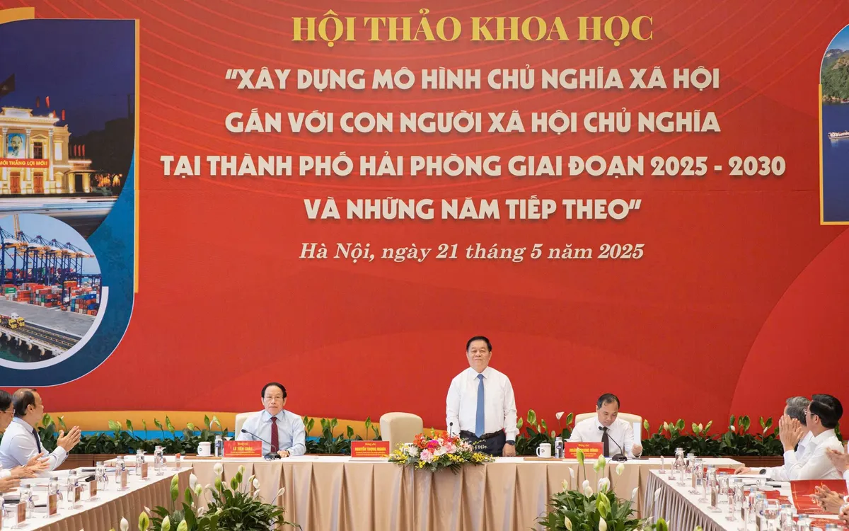 Xây dựng mô hình chủ nghĩa xã hội gắn với con người xã hội chủ nghĩa tại TP Hải Phòng - Ảnh 2. Xây dựng mô hình chủ nghĩa xã hội gắn với con người xã hội chủ nghĩa tại TP Hải Phòng - Ảnh 2.