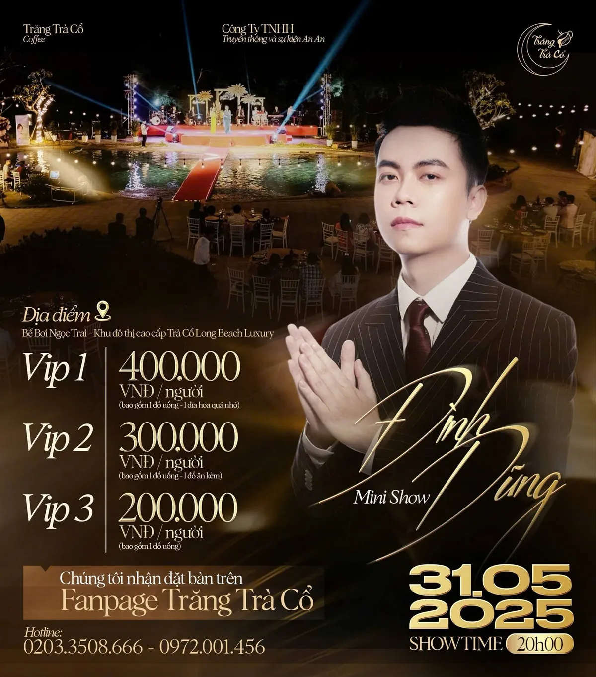 Ca sỹ Đình Dũng tổ chức minishow Tình anh tại bãi biển Trà Cổ - Ảnh 1.
