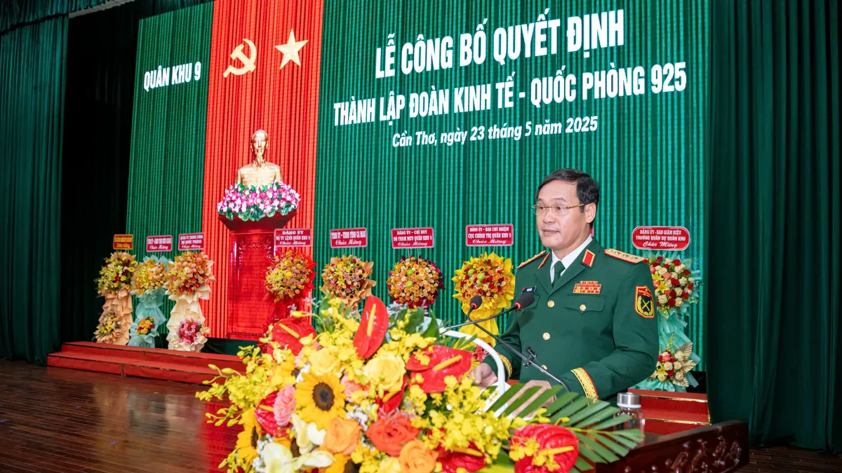 Quân khu 9 thành lập Đoàn Kinh tế - Quốc phòng trên địa bàn tỉnh Kiên Giang - Ảnh 1.