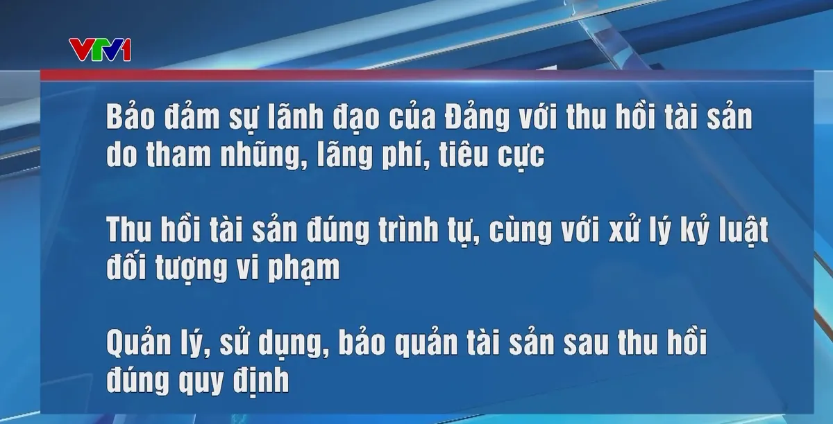 Quy định của Bộ Chính trị về thu hồi tài sản do tham nhũng, lãng phí, tiêu cực - Ảnh 1.