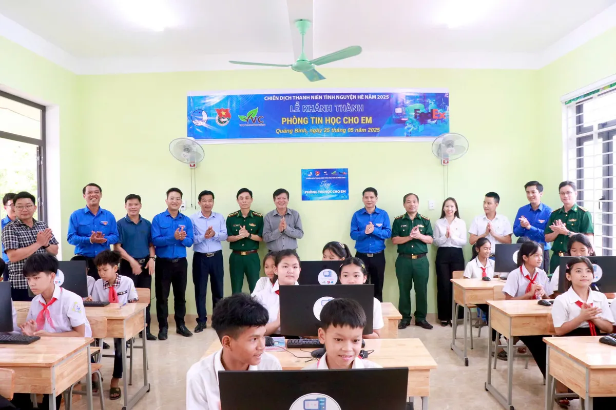 Nhiều hoạt động ý nghĩa chiến dịch Thanh niên tình nguyện hè - Ảnh 3.