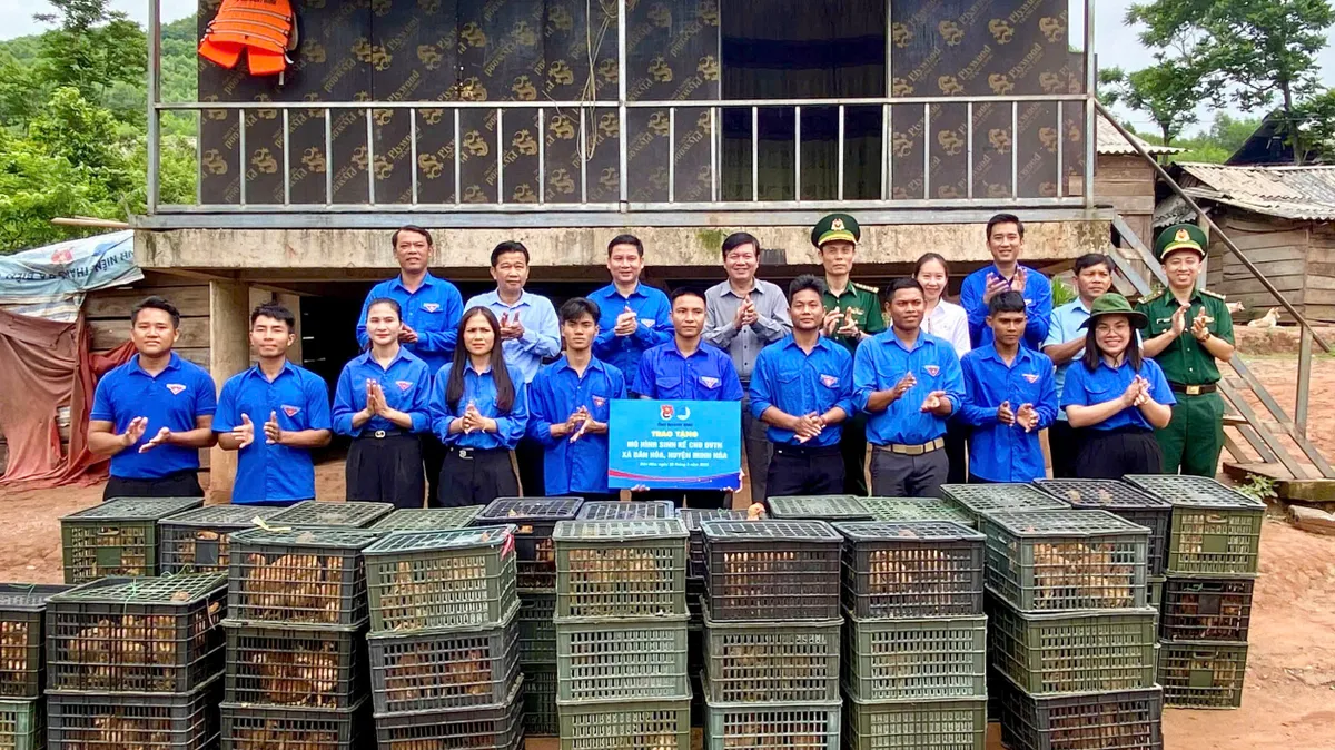Nhiều hoạt động ý nghĩa chiến dịch Thanh niên tình nguyện hè - Ảnh 1.