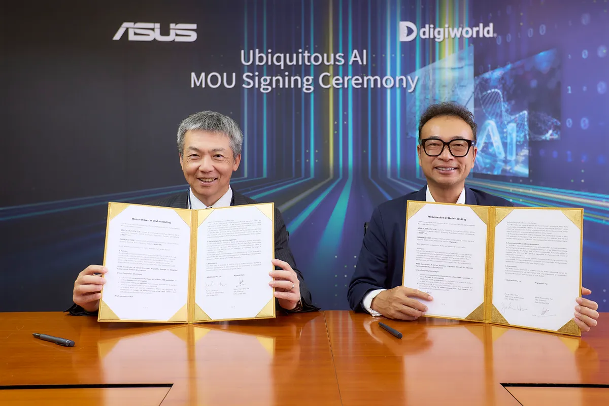 ASUS và Digiworld hợp tác phát triển hệ sinh thái AI tại Việt Nam - Ảnh 1.