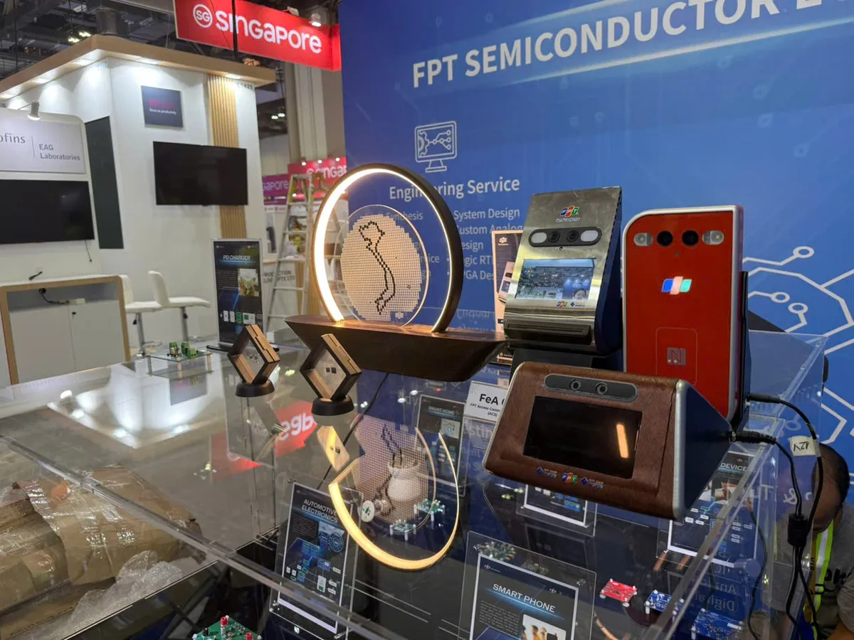 Lần đầu tiên, chip “Make in Vietnam” xuất hiện tại triển lãm bán dẫn lớn nhất Đông Nam Á - Ảnh 3.