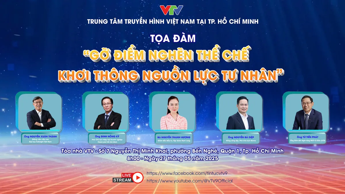 Tọa đàm: "Gỡ điểm nghẽn thể chế - Khơi thông nguồn lực tư nhân" Tọa đàm: "Gỡ điểm nghẽn thể chế - Khơi thông nguồn lực tư nhân"