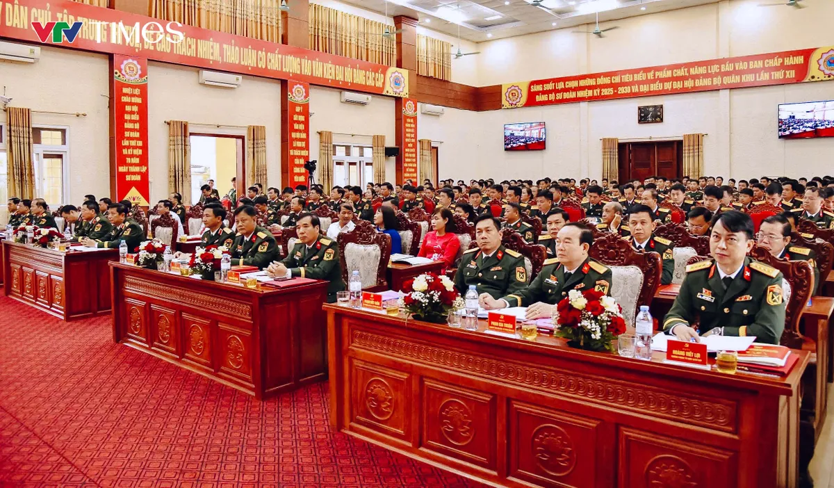 Sư đo&agrave;n 324 tổ chức th&agrave;nh c&ocirc;ng Đại hội đại biểu Đảng bộ lần thứ XIII, Nhiệm kỳ 2025 - 2030 - Ảnh 1.