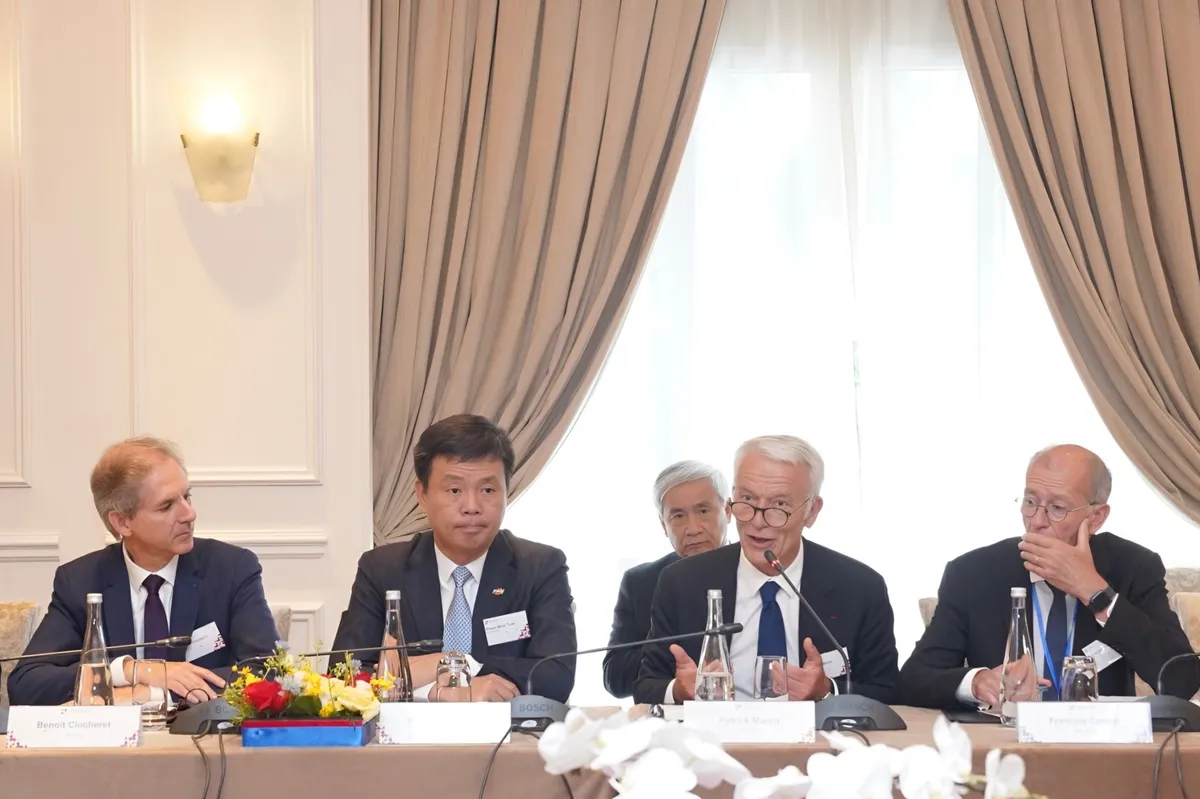 FPT, Vietjet cùng nhiều tập đoàn lớn dự Diễn đàn Lãnh đạo Việt Nam - Pháp dịp Tổng thống Pháp Macron thăm Việt Nam - Ảnh 3.