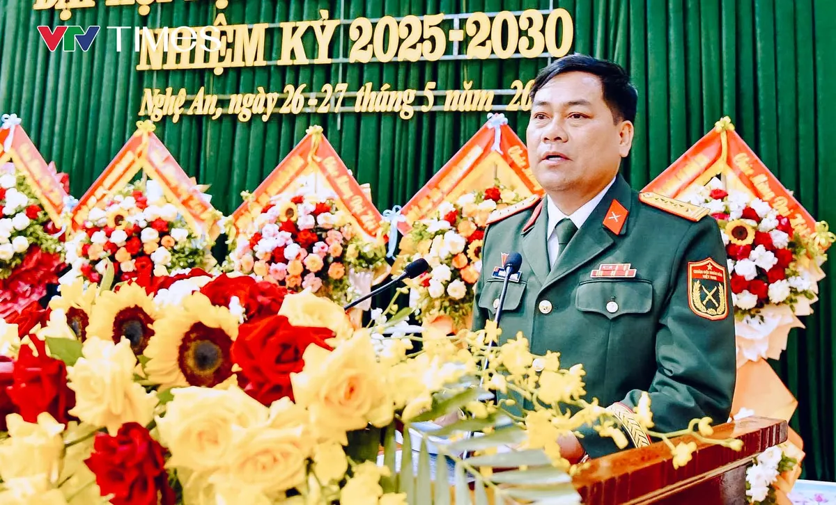 Sư đo&agrave;n 324 tổ chức th&agrave;nh c&ocirc;ng Đại hội đại biểu Đảng bộ lần thứ XIII, Nhiệm kỳ 2025 - 2030 - Ảnh 3.