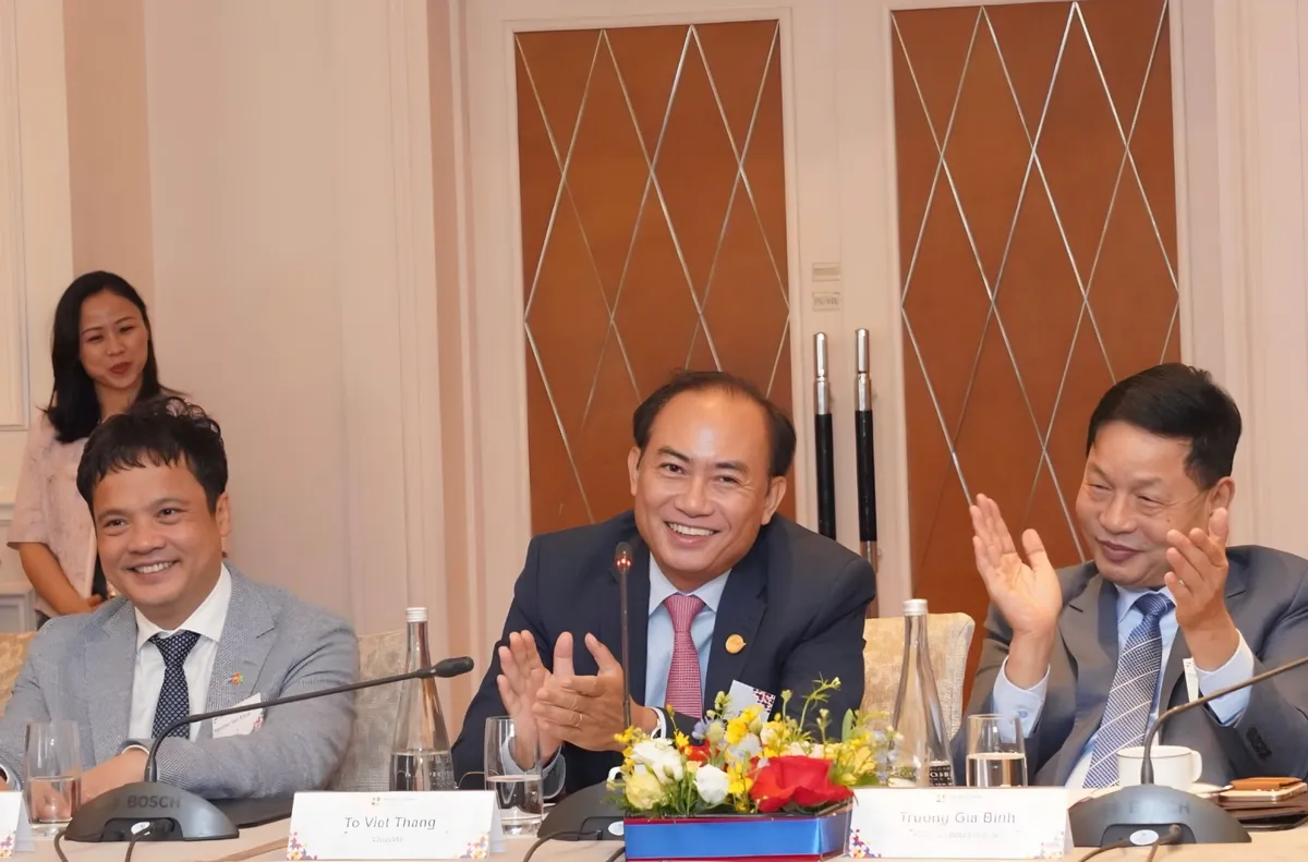 FPT, Vietjet cùng nhiều tập đoàn lớn dự Diễn đàn Lãnh đạo Việt Nam - Pháp dịp Tổng thống Pháp Macron thăm Việt Nam - Ảnh 6.