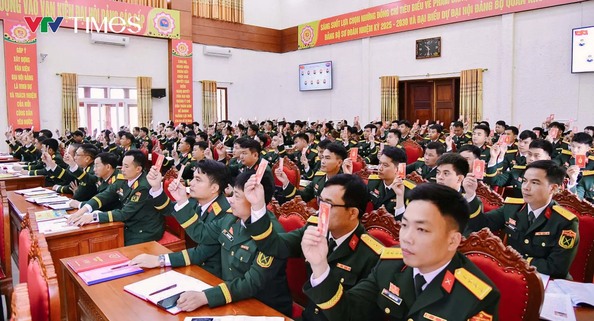 Sư đo&agrave;n 324 tổ chức th&agrave;nh c&ocirc;ng Đại hội đại biểu Đảng bộ lần thứ XIII, Nhiệm kỳ 2025 - 2030 - Ảnh 5.