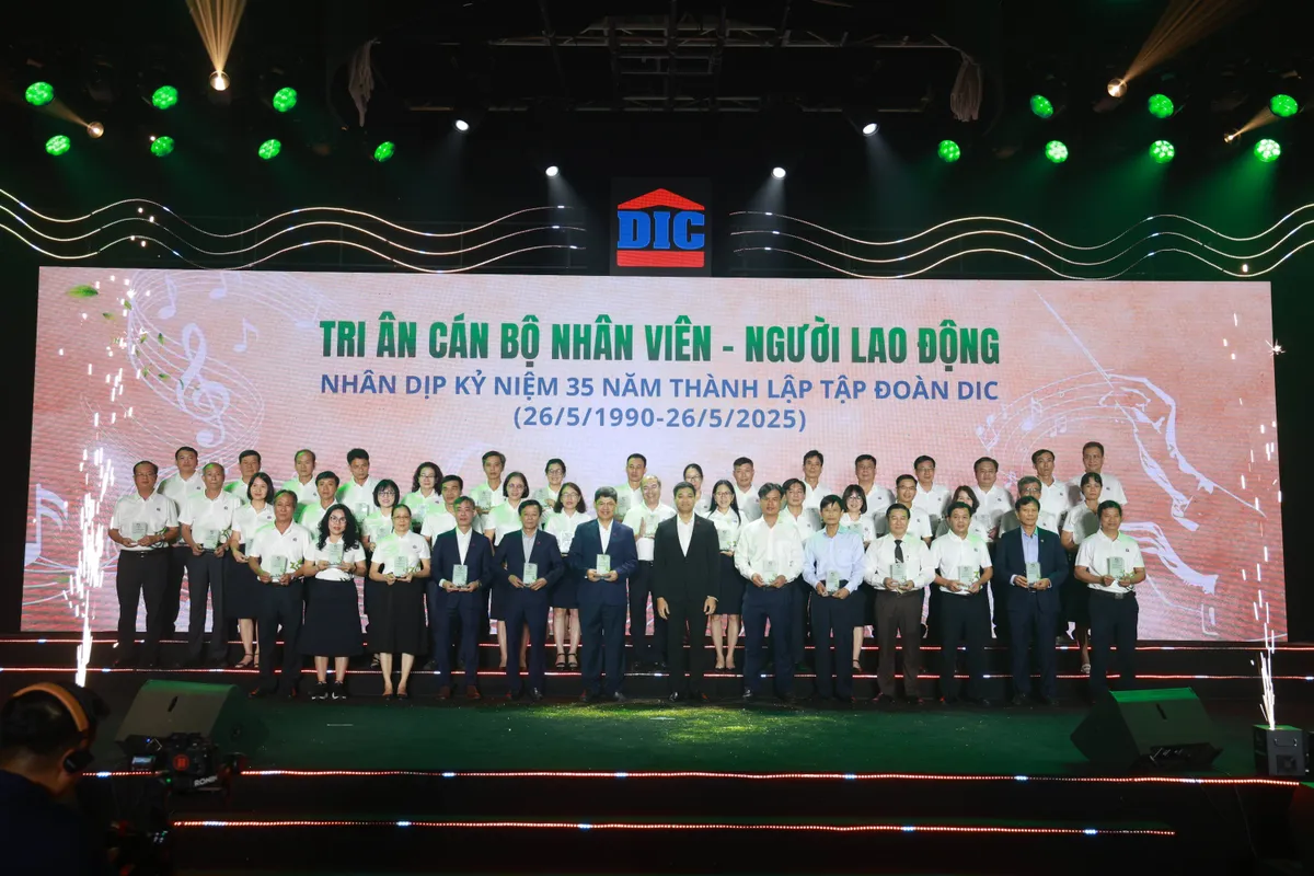 Tập đoàn DIC tổ chức lễ kỷ niệm 35 năm thành lập - Ảnh 3.