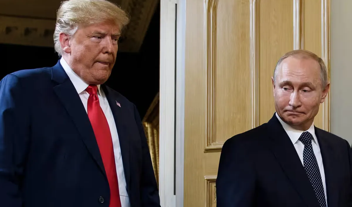 Ông Trump nói ông Putin “điên rồ”, Điện Kremlin phản ứng - Ảnh 2.