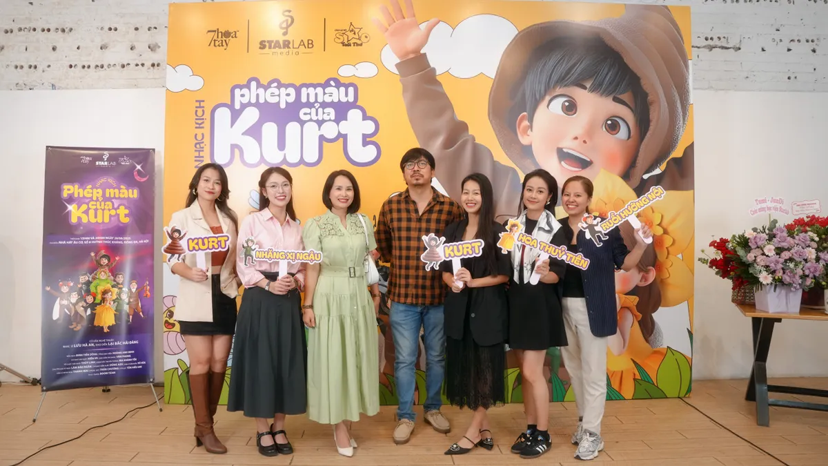 Phép màu của Kurt: Nhạc kịch thiếu nhi đặc sắc về người bạn bị ghẻ lạnh chính thức ra mắt tại Hà Nội - Ảnh 4.