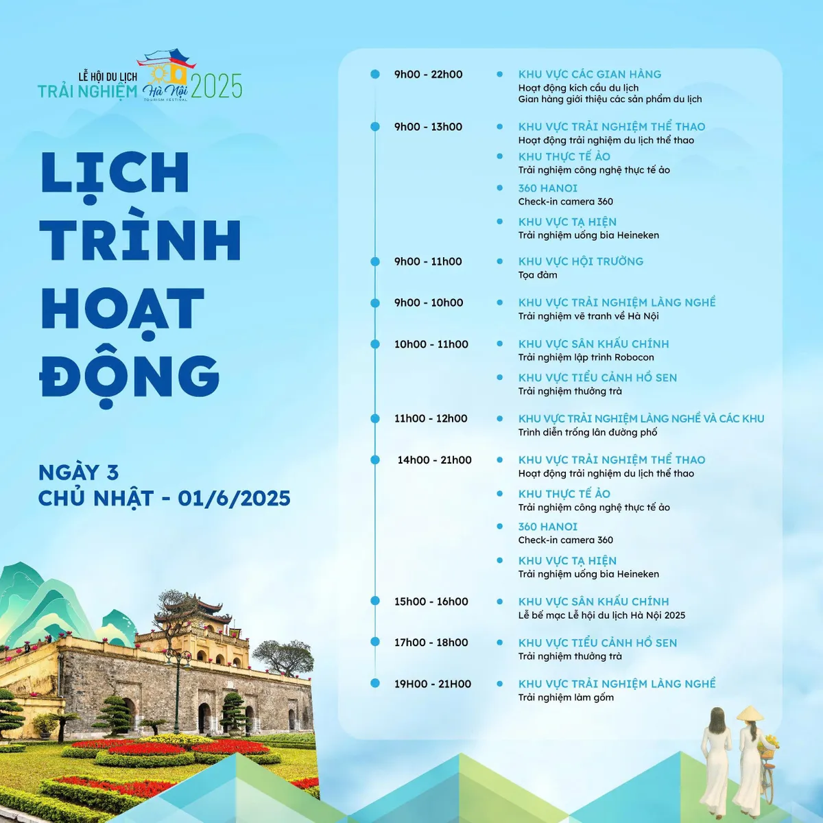Chương trình Lễ hội Du lịch Hà Nội năm 2025 - Ảnh 4. Chương trình Lễ hội Du lịch Hà Nội năm 2025 - Ảnh 4.