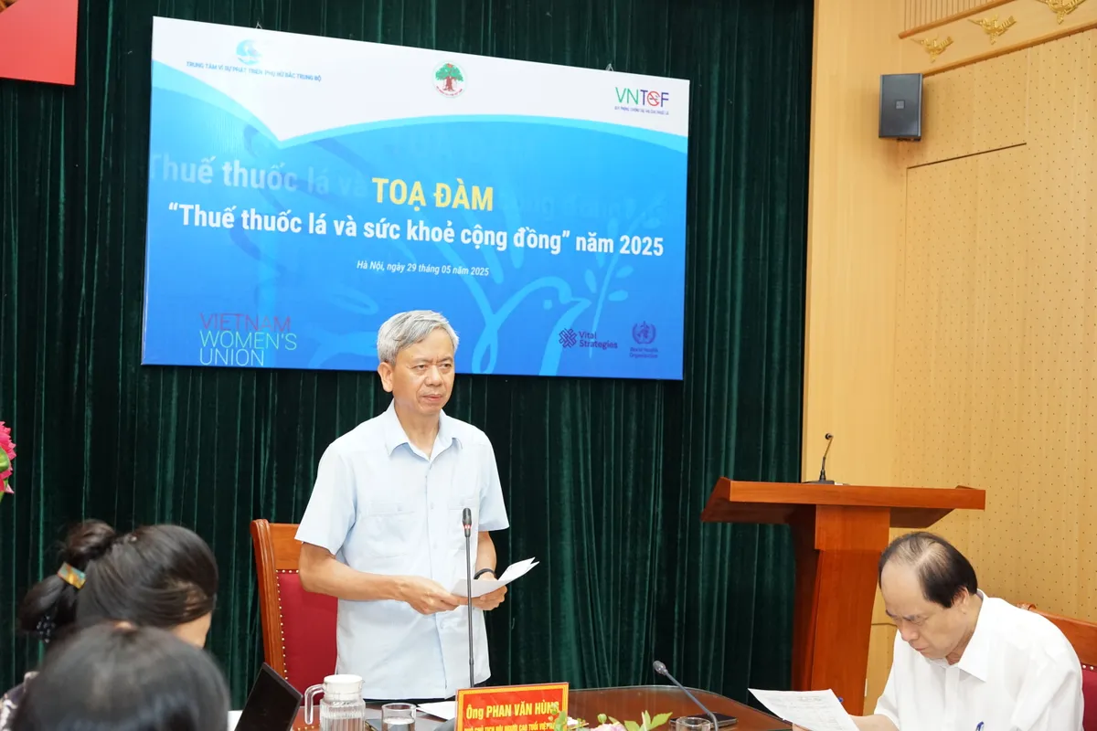 Sớm áp thuế thuốc lá cao để giúp cứu sống nhiều người, giảm tổn thất kinh tế - Ảnh 1.