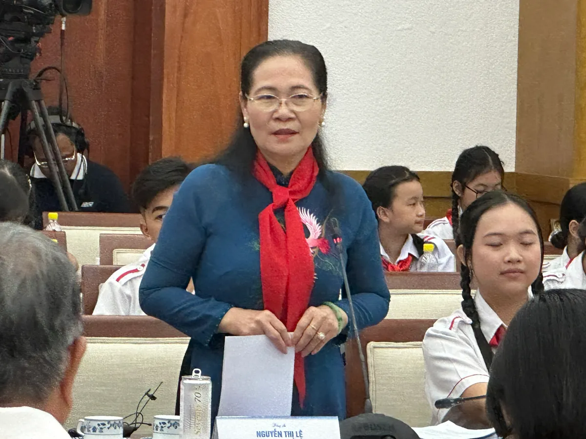 Thiếu nhi gửi gắm ước mơ đến lãnh đạo TP Hồ Chí Minh - Ảnh 1.