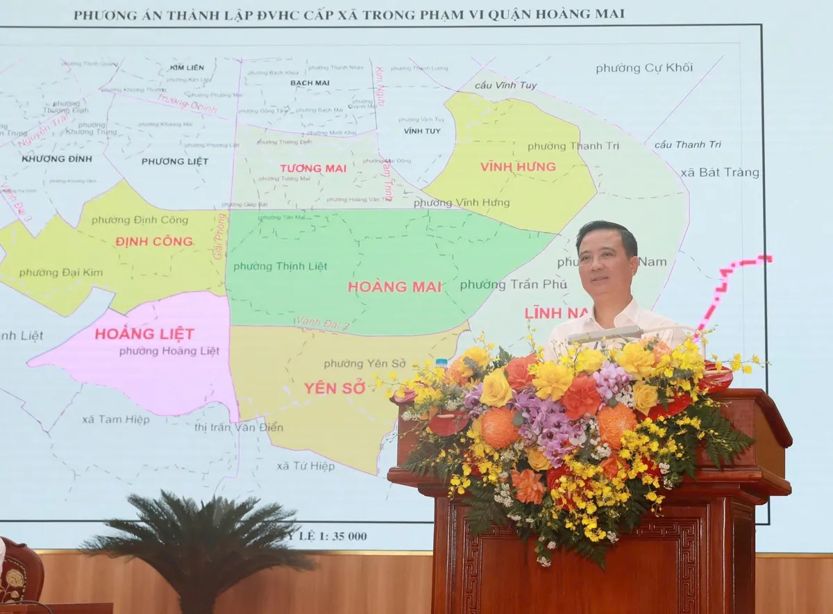 Quận Hoàng Mai (Hà Nội): “Bám dân, bám việc, bám địa bàn” đến ngày cuối cùng - Ảnh 1.