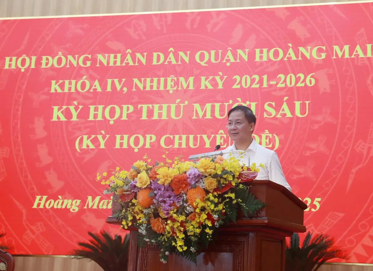 Quận Hoàng Mai (Hà Nội): “Bám dân, bám việc, bám địa bàn” đến ngày cuối cùng - Ảnh 3.