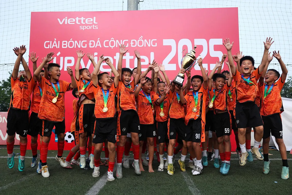 Cúp Viettel 2025 lần thứ hai – cơ hội cho các tài năng nhí của bóng đá Việt Nam   - Ảnh 1.