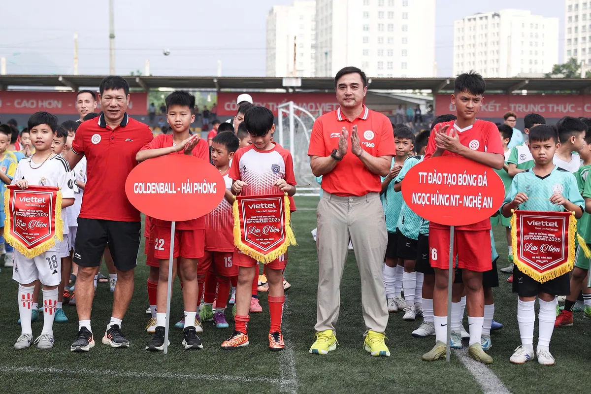 Cúp Viettel 2025 lần thứ hai – cơ hội cho các tài năng nhí của bóng đá Việt Nam   - Ảnh 2.