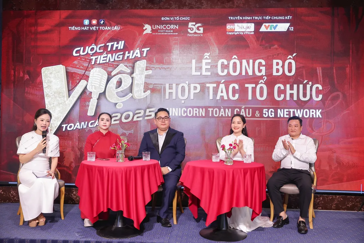 Khởi động cuộc thi Tiếng hát Việt toàn cầu 2025 - Ảnh 1.