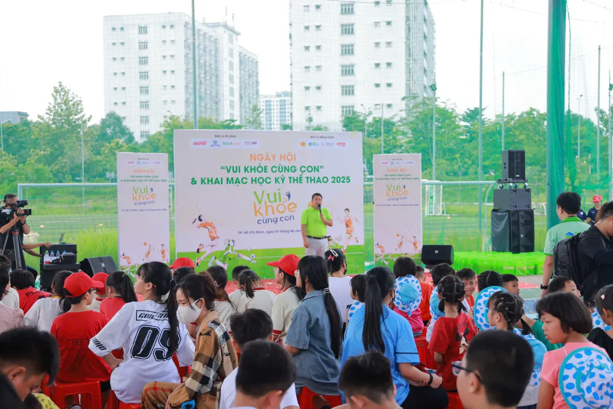 Ngày hội Vui khỏe cùng con tại TP Hồ Chí Minh - Ảnh 1. Ngày hội Vui khỏe cùng con tại TP Hồ Chí Minh - Ảnh 1.