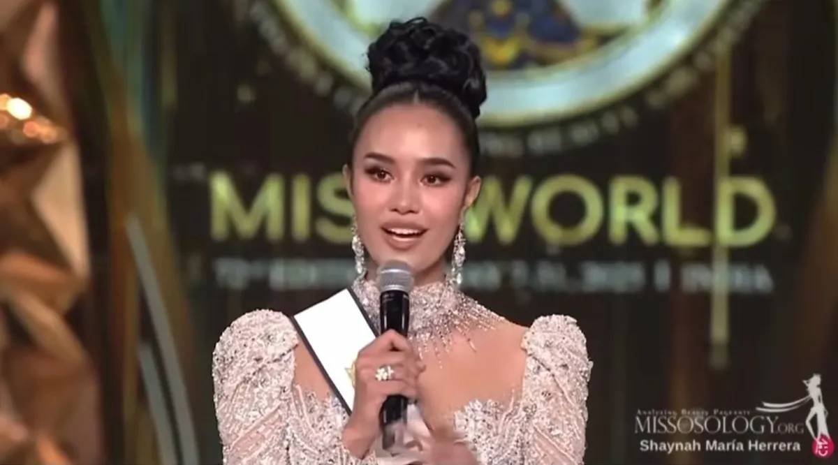 Người đẹp Thái Lan đầu tiên giành vương miện Miss World 2025 - Ảnh 2.