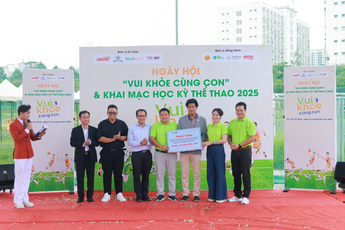 Ngày hội Vui khỏe cùng con tại TP Hồ Chí Minh - Ảnh 4. Ngày hội Vui khỏe cùng con tại TP Hồ Chí Minh - Ảnh 4.
