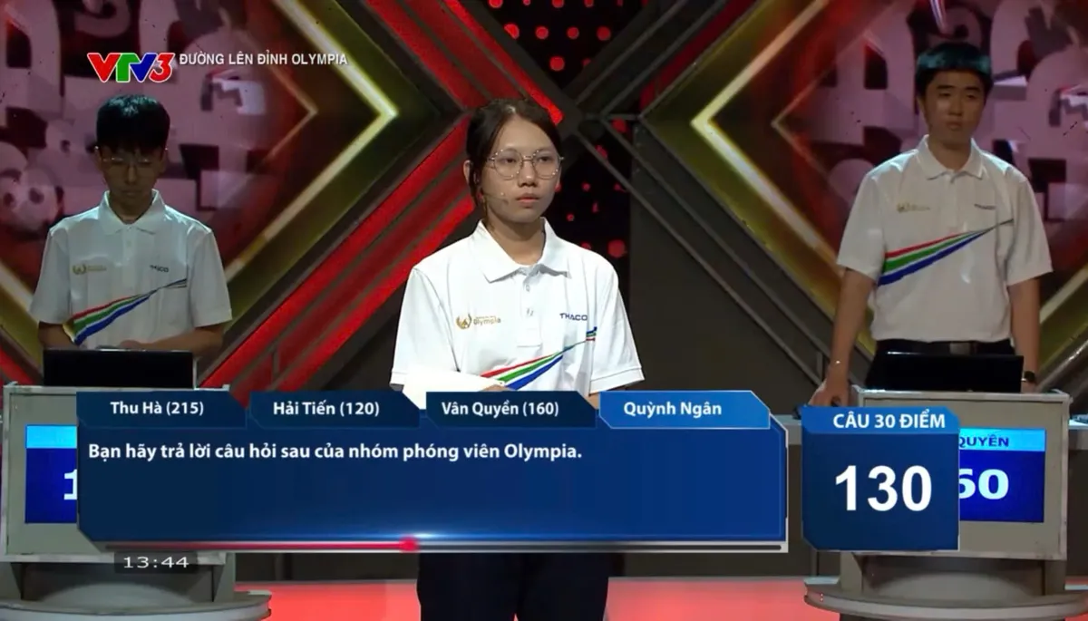 Đường lên đỉnh Olympia: Nữ sinh Hà Nam lội dòng ngoạn mục, giành vòng nguyệt quế đầy thuyết phục - Ảnh 6.