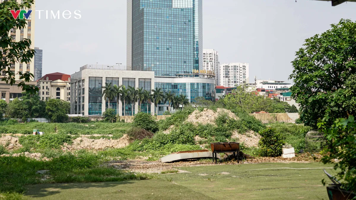 Cận cảnh dự án công viên - hồ điều hòa nghìn tỷ bị “bỏ quên” giữa lòng Hà Nội - Ảnh 3.