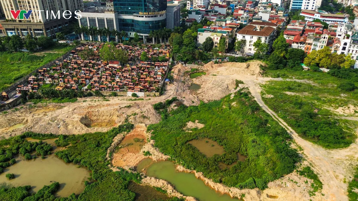 Cận cảnh dự án công viên - hồ điều hòa nghìn tỷ bị “bỏ quên” giữa lòng Hà Nội - Ảnh 8.