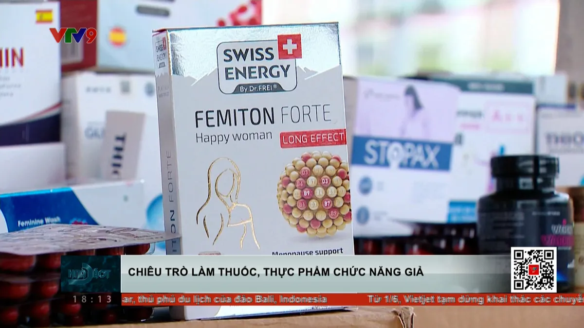 Chiêu trò làm thuốc, thực phẩm chức năng giả Chiêu trò làm thuốc, thực phẩm chức năng giả