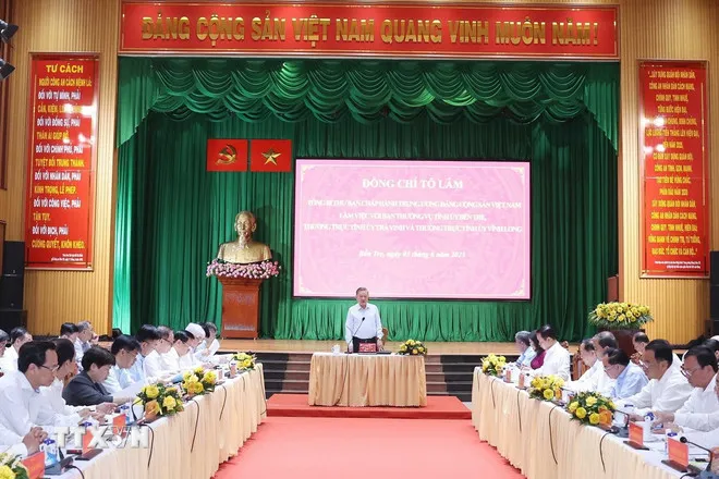 Tổng Bí thư Tô Lâm phát biểu chỉ đạo. 1.jpg