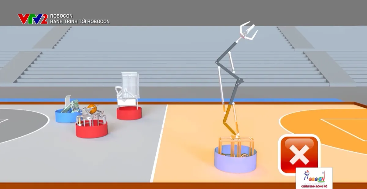Robocon 2025: Giải đáp thắc mắc về sân thi đấu và vị trí robot - Ảnh 3. Robocon 2025: Giải đáp thắc mắc về sân thi đấu và vị trí robot - Ảnh 3.