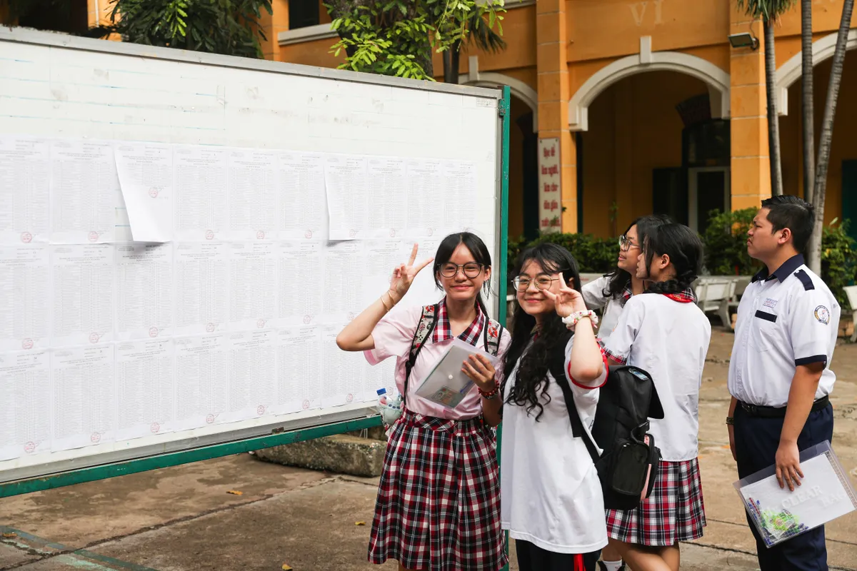 Thí sinh TP Hồ Chí Minh tự tin đạt điểm cao trước kỳ thi vào lớp 10 công lập - Ảnh 4.
