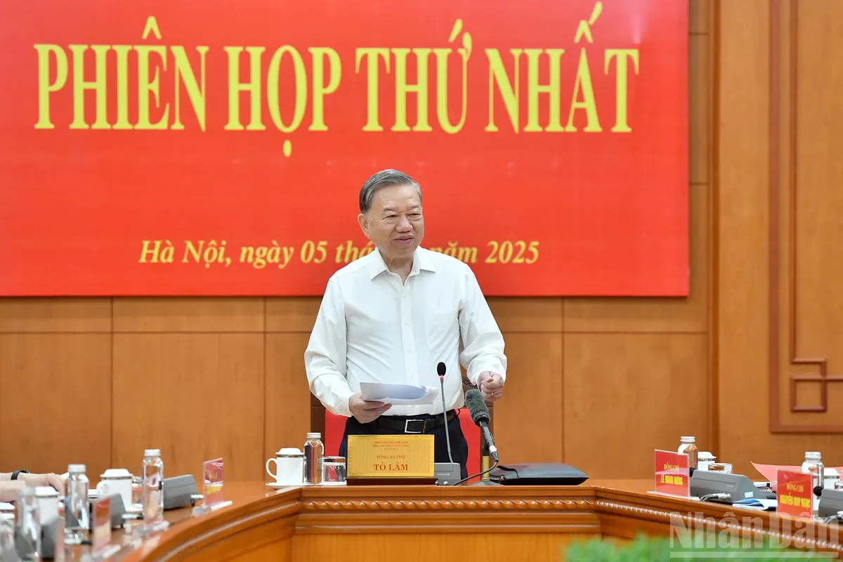 Tổng Bí thư Tô Lâm chủ trì Phiên họp thứ nhất của Ban Chỉ đạo Trung ương về hoàn thiện thể chế, pháp luật - Ảnh 2.