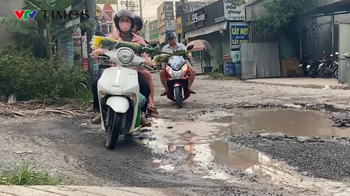 Đồng Nai: Ổ voi, ổ gà rình rập người đi đường - Ảnh 5.