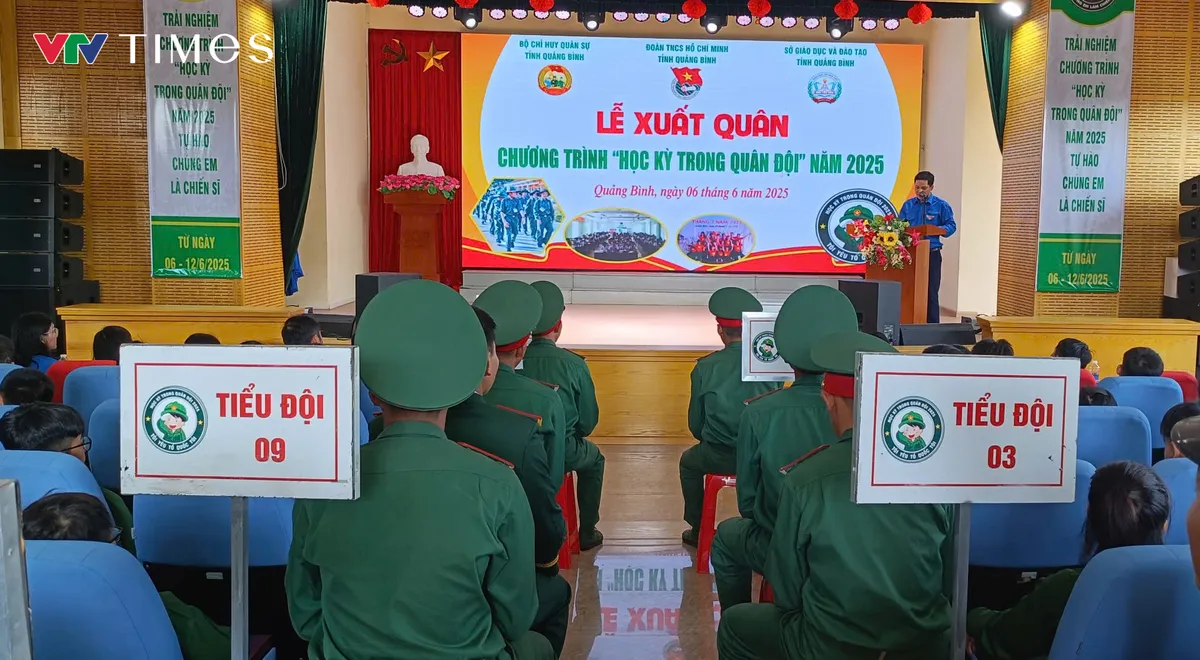Tạo sân chơi cho trẻ thông qua Học kỳ Quân đội - Ảnh 1.