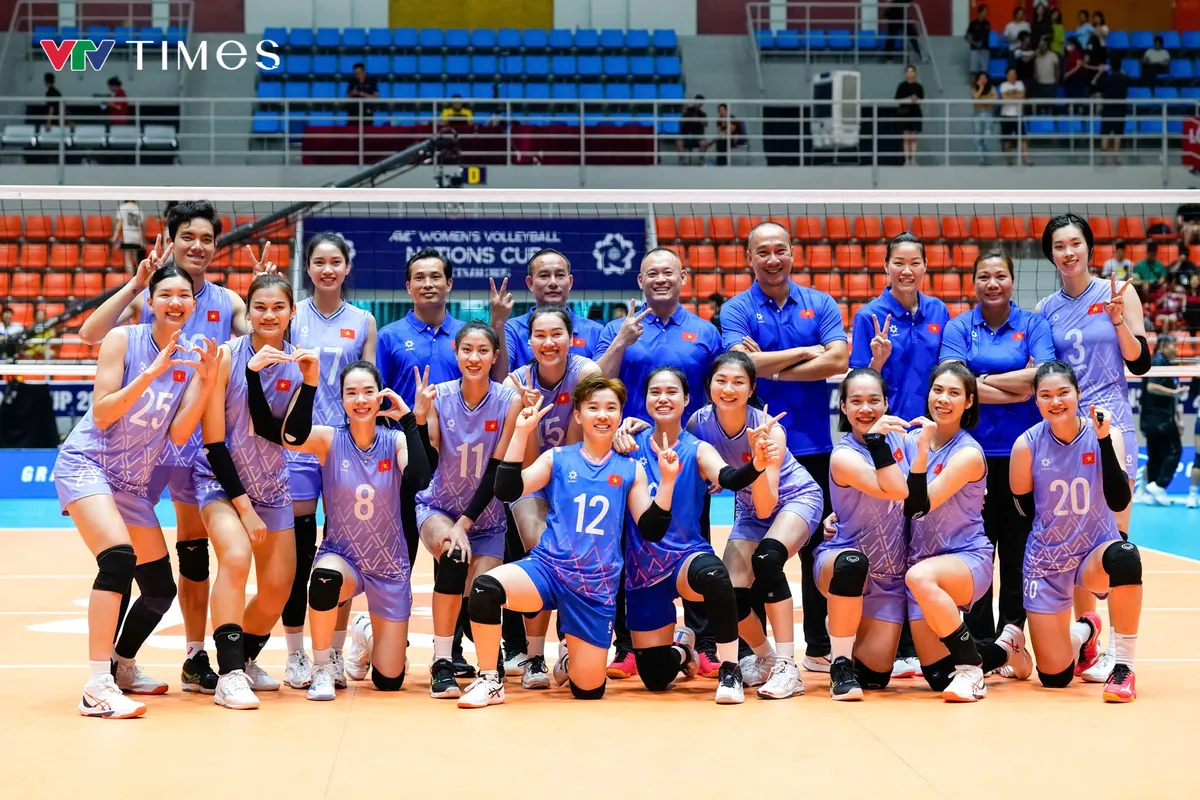 Thắng Đài Bắc Trung Hoa, bóng chuyền nữ Việt Nam rộng cửa vào bán kết AVC Nations Cup - Ảnh 7.