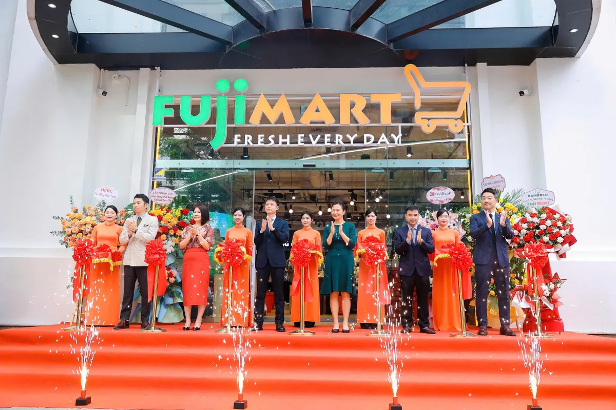 Khai trương siêu thị FujiMart tại Times City - Hà Nội - Ảnh 1.