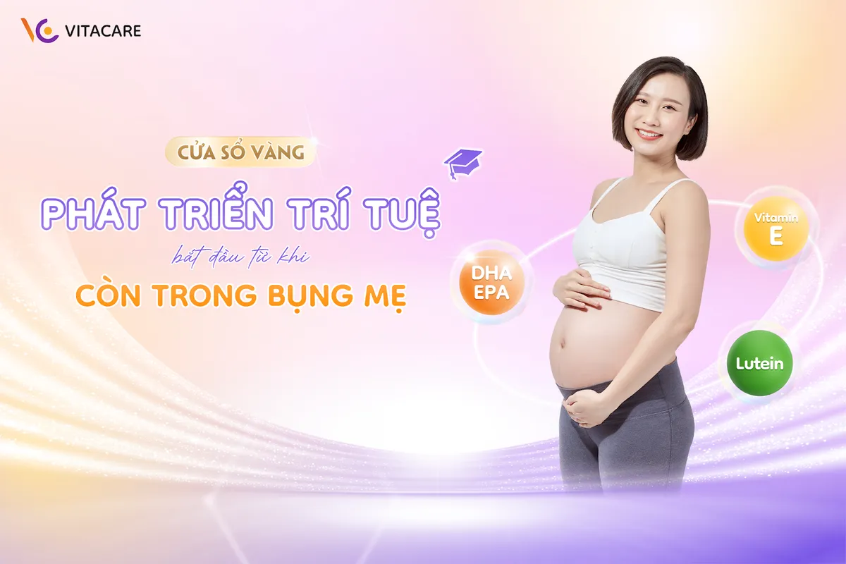 Giải mã hệ dinh dưỡng giúp trẻ học nhanh, nhớ lâu từ trong bụng mẹ - Ảnh 1.