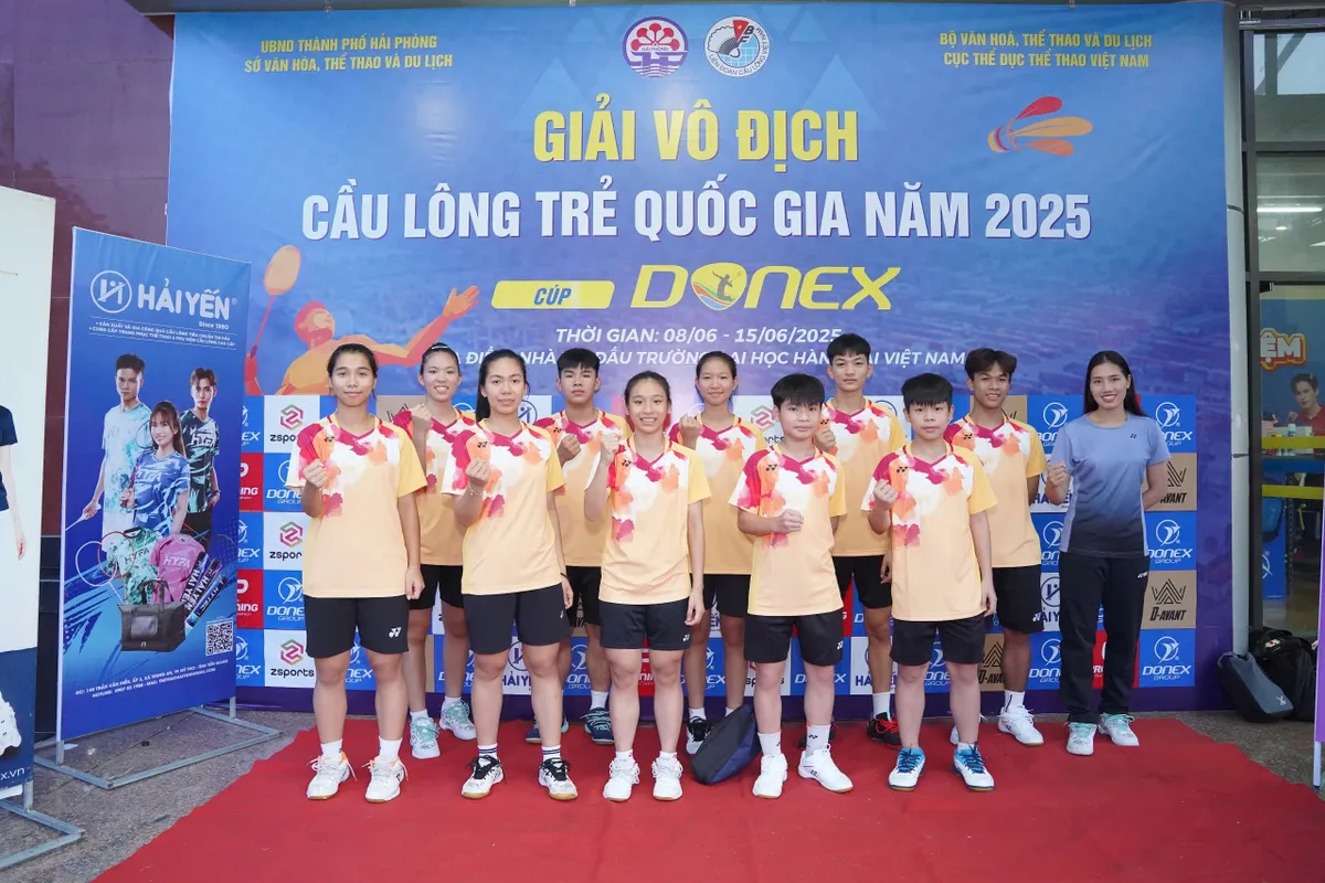 Gần 200 VĐV tranh tài tại giải vô địch cầu lông trẻ Quốc gia 2025 – Cúp DONEX   - Ảnh 2.