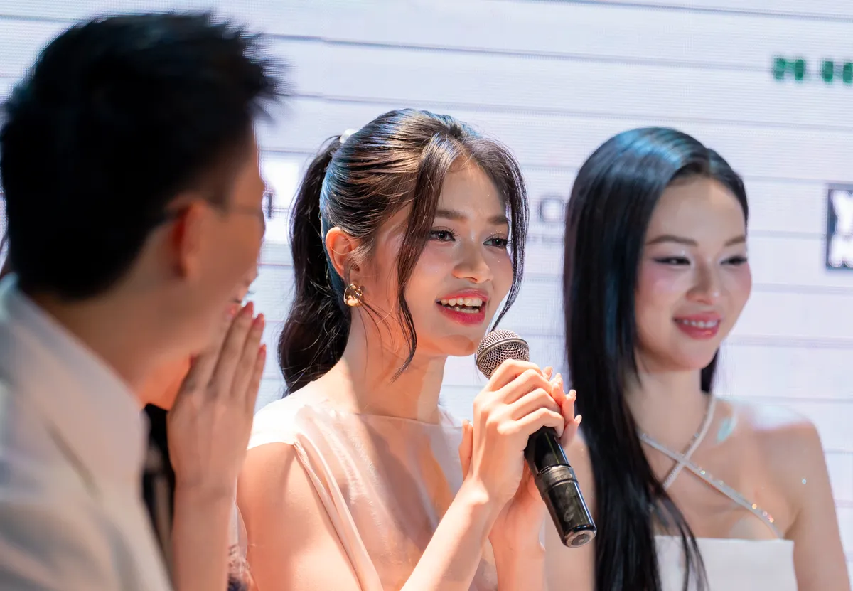 Á hậu Huỳnh Minh Kiên chạm ngõ điện ảnh sau nhiều lần trượt vai - Ảnh 1.
