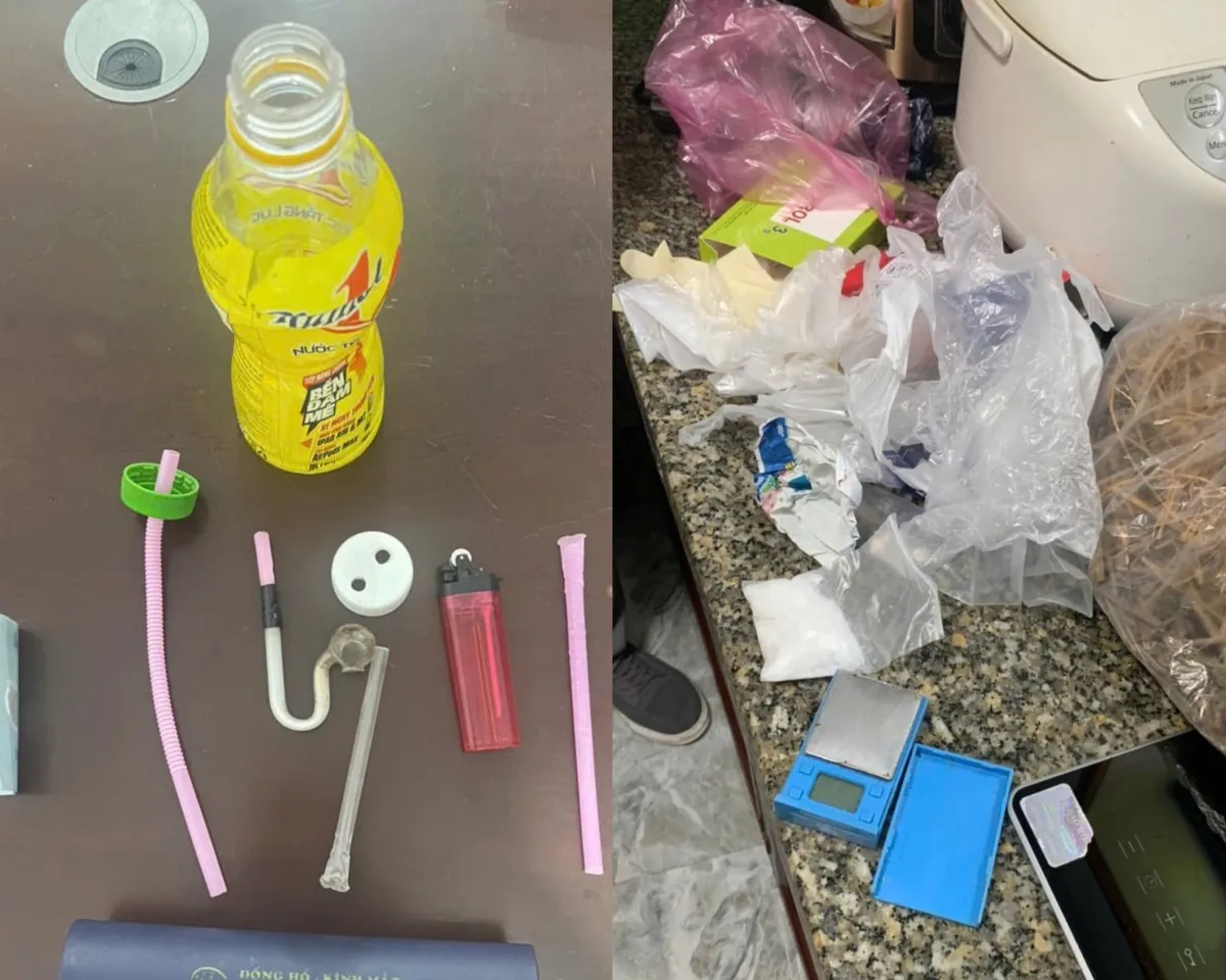 Triệt phá ổ nhóm buôn bán, sử dụng ma túy đá tại Quảng Ninh - Ảnh 1.