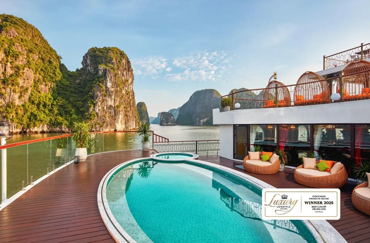 Indochine Premium được vinh danh Du thuyền sang trọng hàng đầu Việt Nam - Ảnh 4.