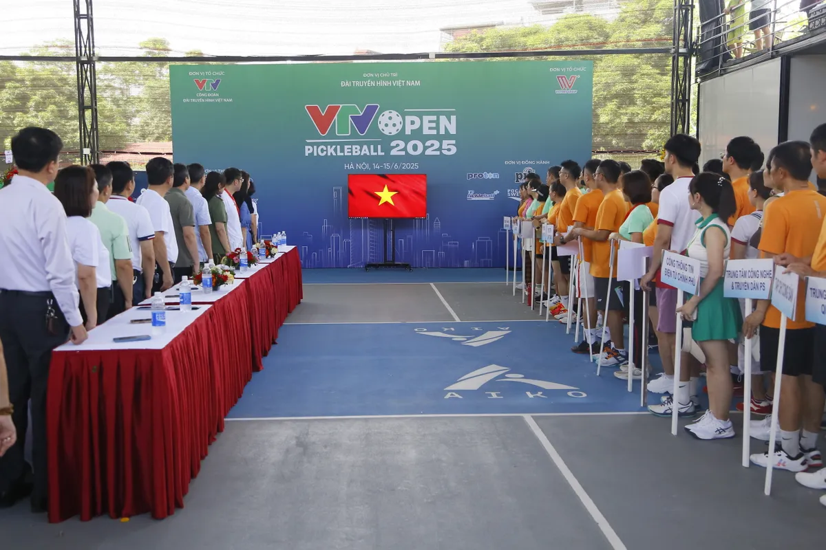 Giải VTV Pickleball Open 2025 kỷ niệm 100 năm Ngày Báo chí cách mạng Việt Nam - Ảnh 2.