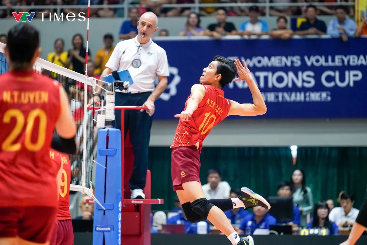 H&agrave;nh tr&igrave;nh v&ocirc; địch AVC Nations Cup 2025 thuyết phục của c&aacute;c c&ocirc; g&aacute;i Việt Nam- Ảnh 7.