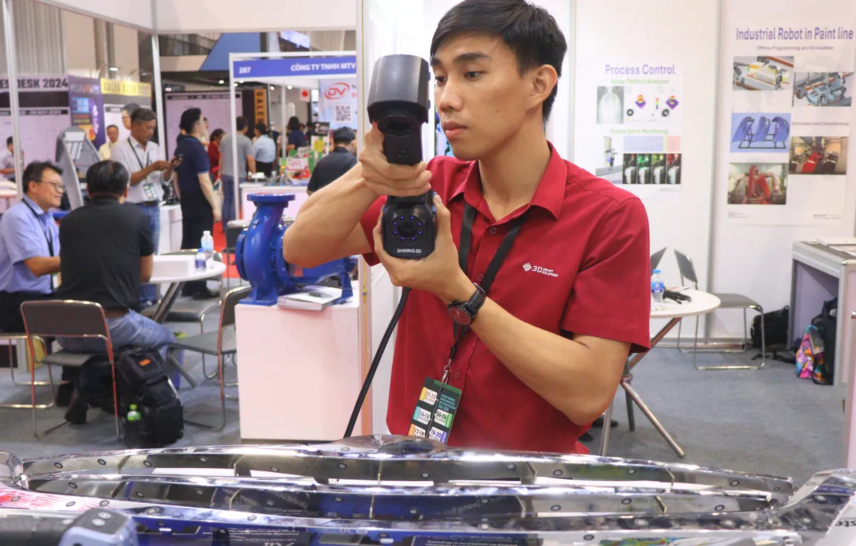 Doanh nghiệp Việt mang giải pháp 3D đột phá đến triển lãm công nghệ lớn nhất Việt Nam - Ảnh 1.